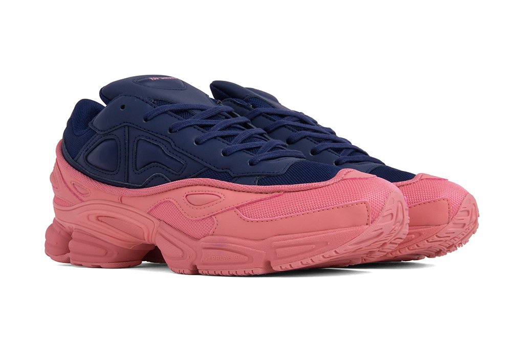 adidas Originals x Raf Simons Ozweego - Tactile Rose/Dark Blue
