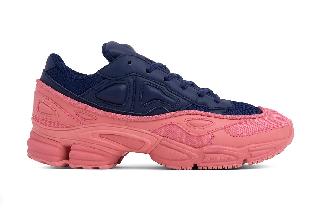 adidas Originals x Raf Simons Ozweego - Tactile Rose/Dark Blue