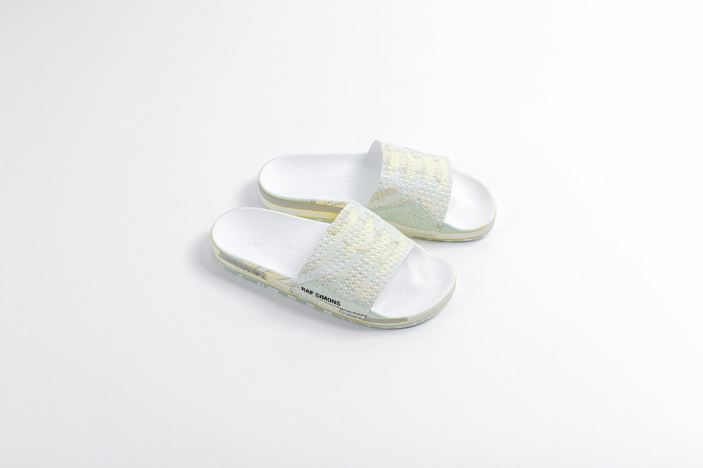 adidas Originals x Raf Simons Peach Adilette - Light Sand
