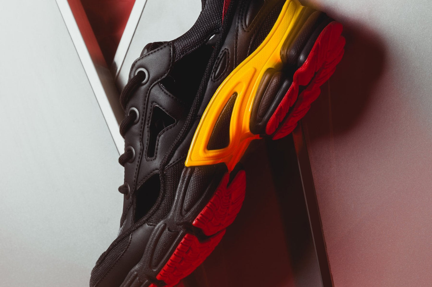 adidas Originals x Raf Simons Replicant Ozweego - Core Black/Bold Gold/Grey