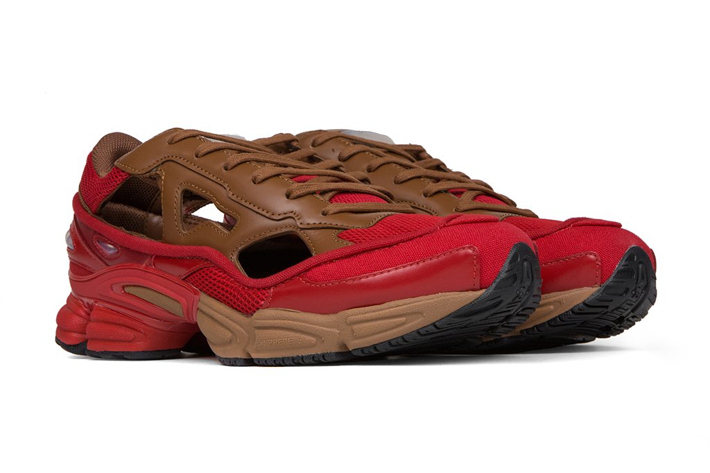 adidas Originals x Raf Simons Replicant Ozweego - Scarlet/Rust/Scarlet