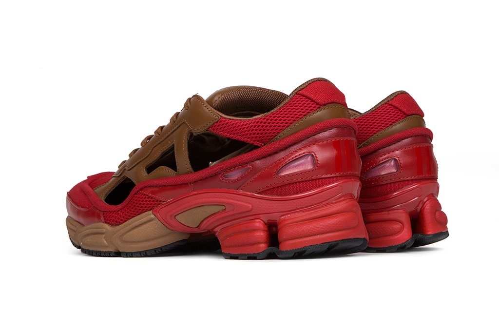 adidas Originals x Raf Simons Replicant Ozweego - Scarlet/Rust/Scarlet