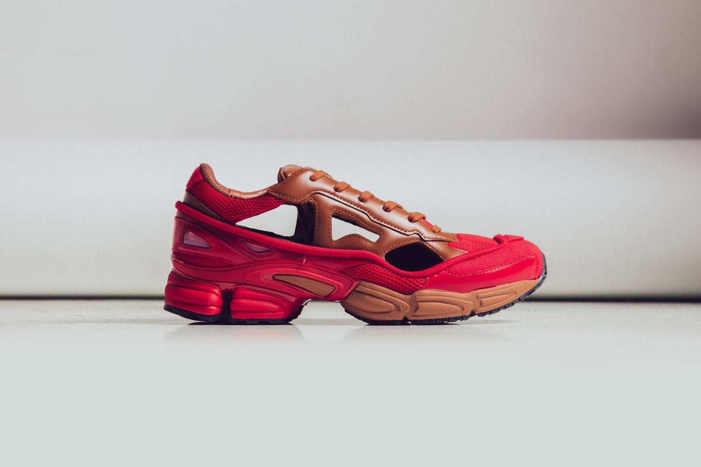 adidas Originals x Raf Simons Replicant Ozweego - Scarlet/Rust/Scarlet
