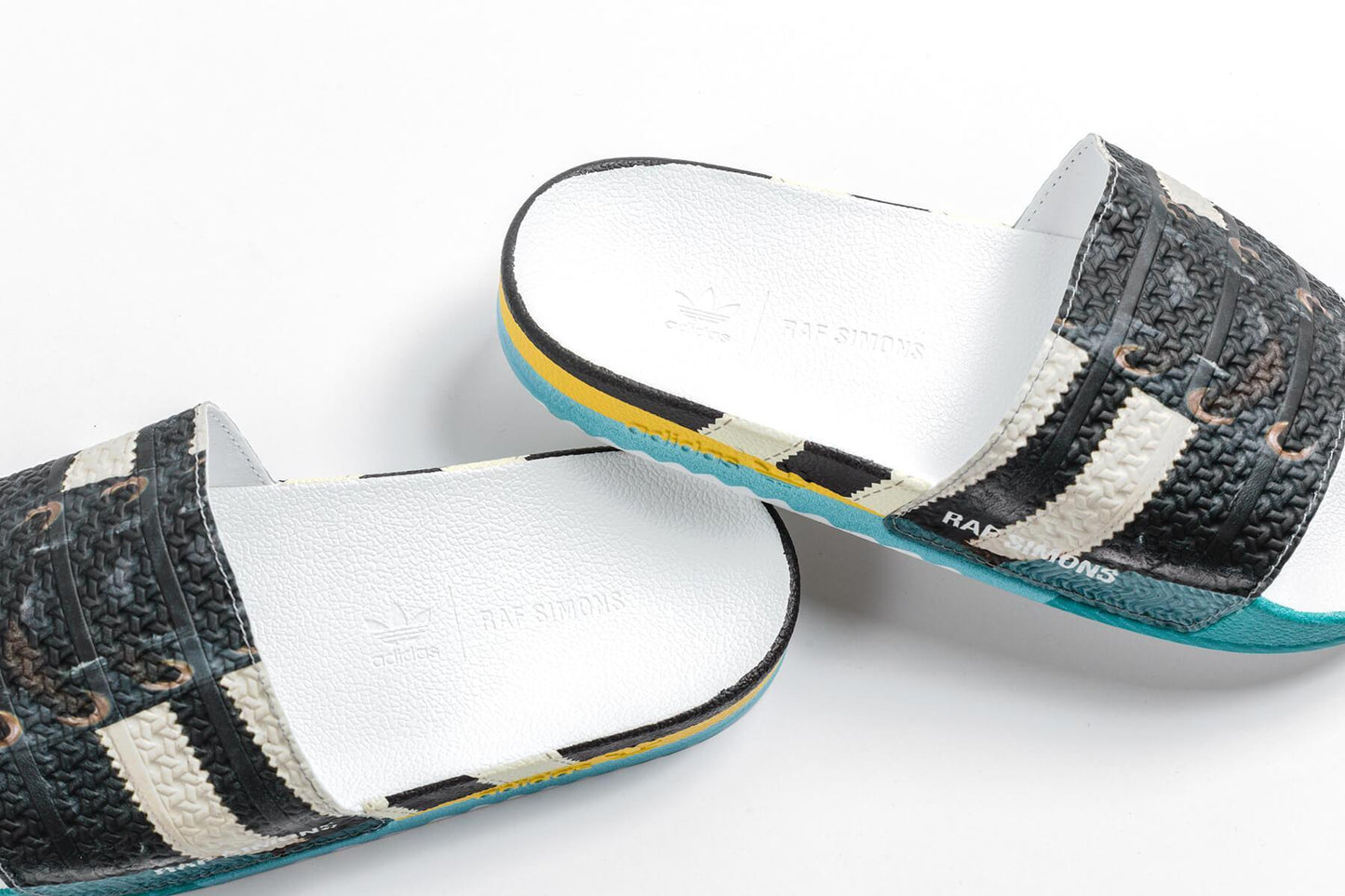 adidas Originals x Raf Simons Samba Adilette - Black