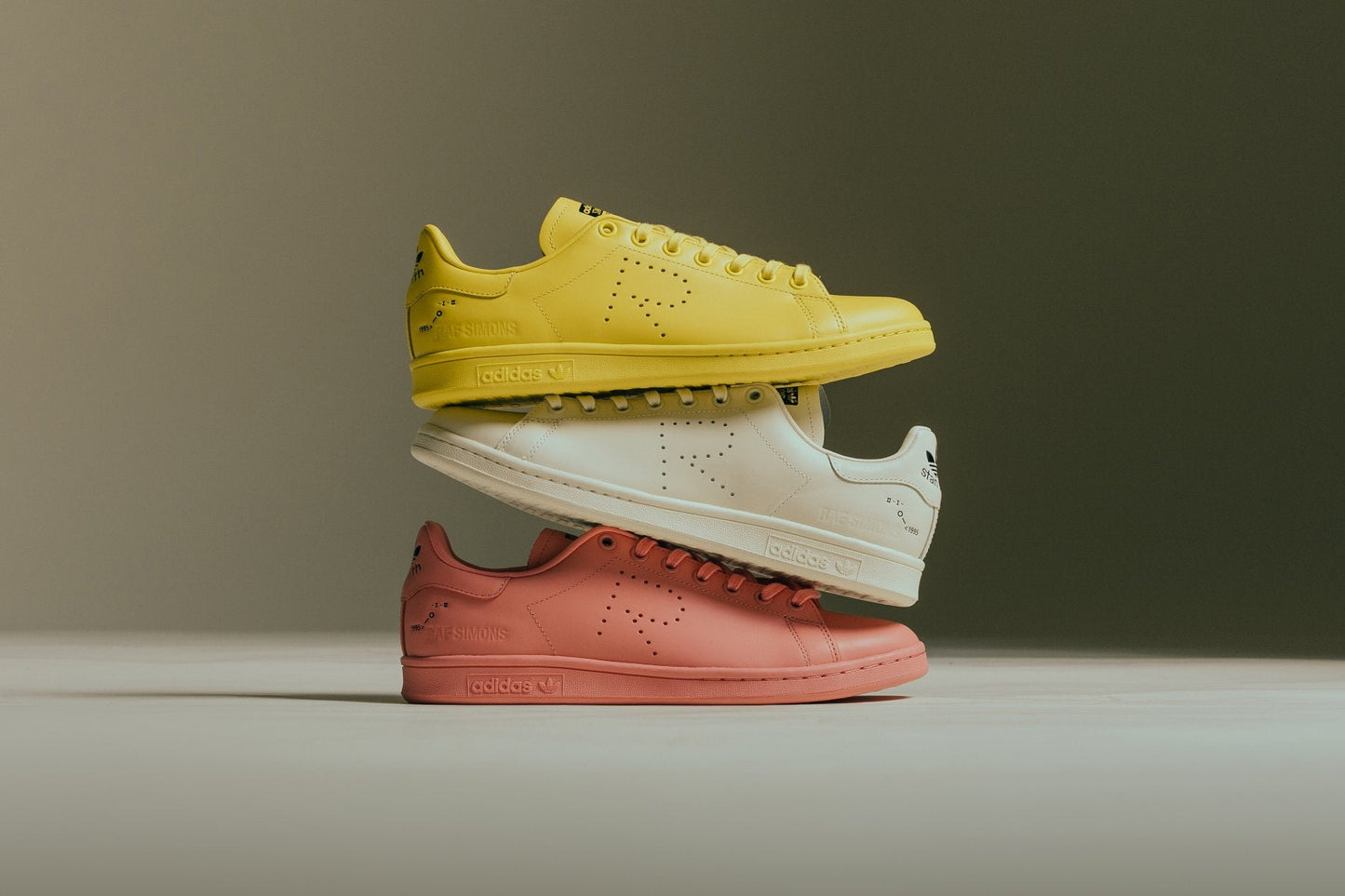 adidas Originals x Raf Simons Stan Smith - Bold Yellow/Yellow/Flat White