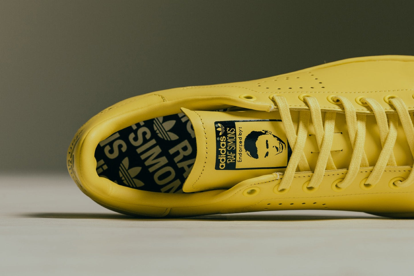 adidas Originals x Raf Simons Stan Smith - Bold Yellow/Yellow/Flat White