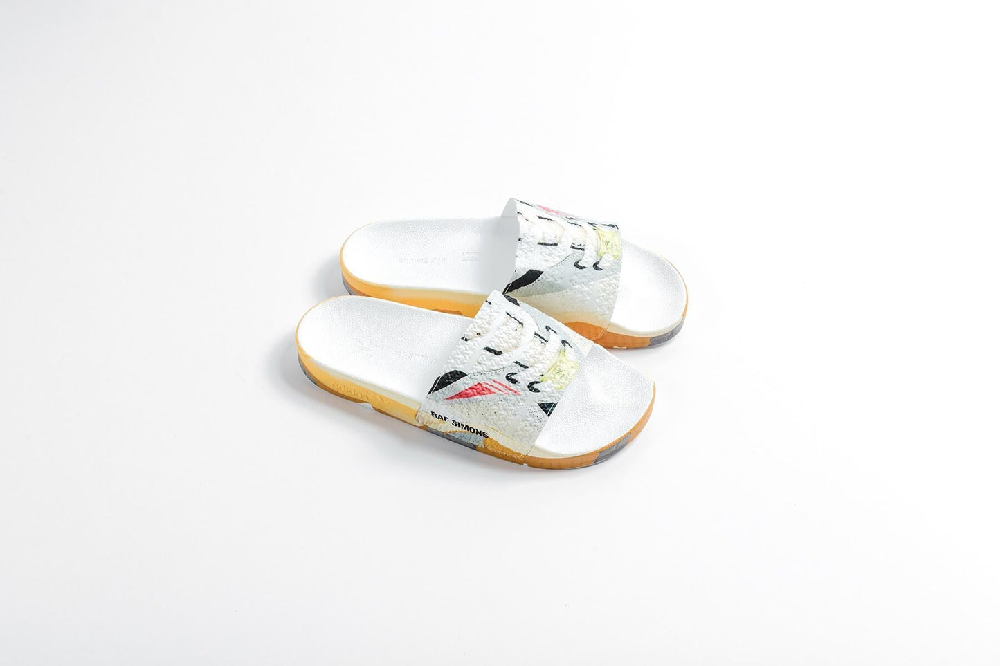 adidas Originals x Raf Simons Torsion Adilette - White