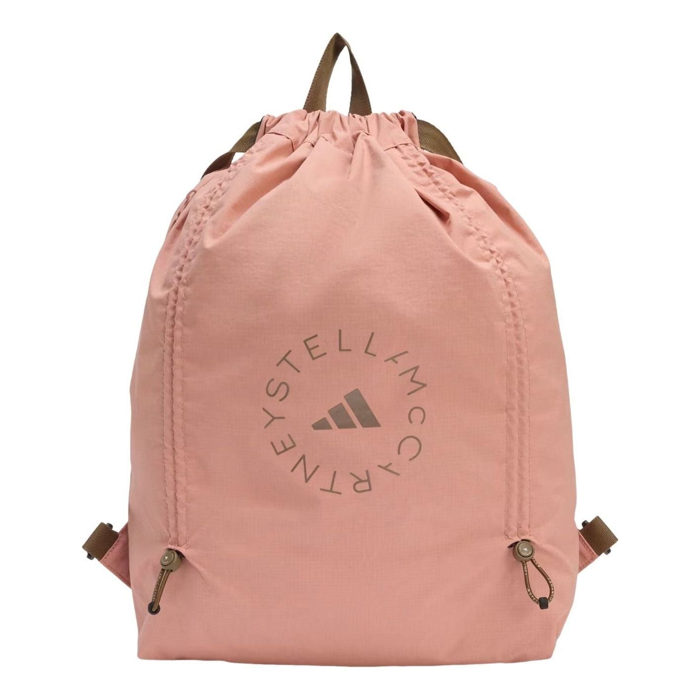 (WMNS) adidas x Stella McCartney Gym Sack 'Light Rosewood Brown Moss' JY4198