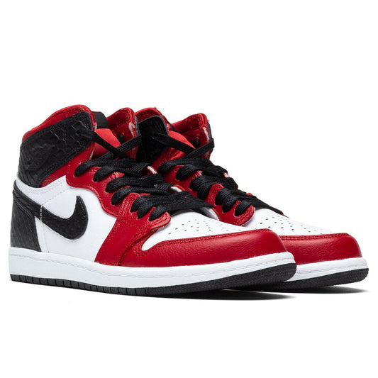 Air Jordan 1 High OG (PS) "Satin Red" - Gym Red/Black