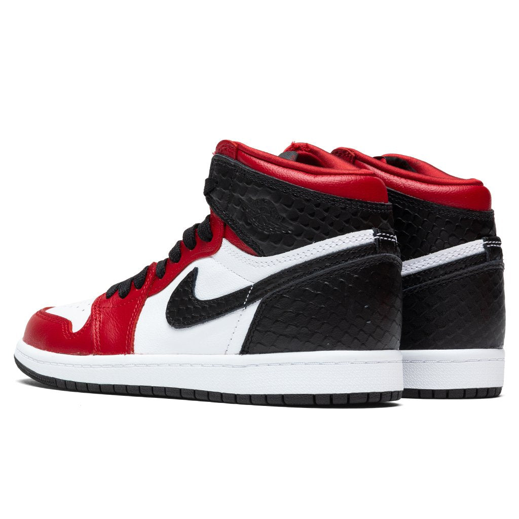 Air Jordan 1 High OG (PS) "Satin Red" - Gym Red/Black