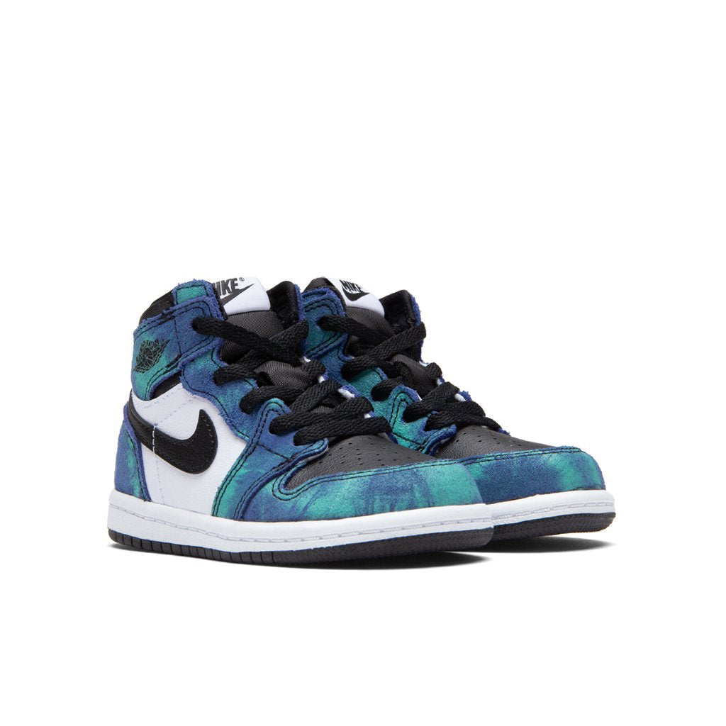 Air Jordan 1 High OG (TD) "Tie-Dye" - White/Black/Aurora Green