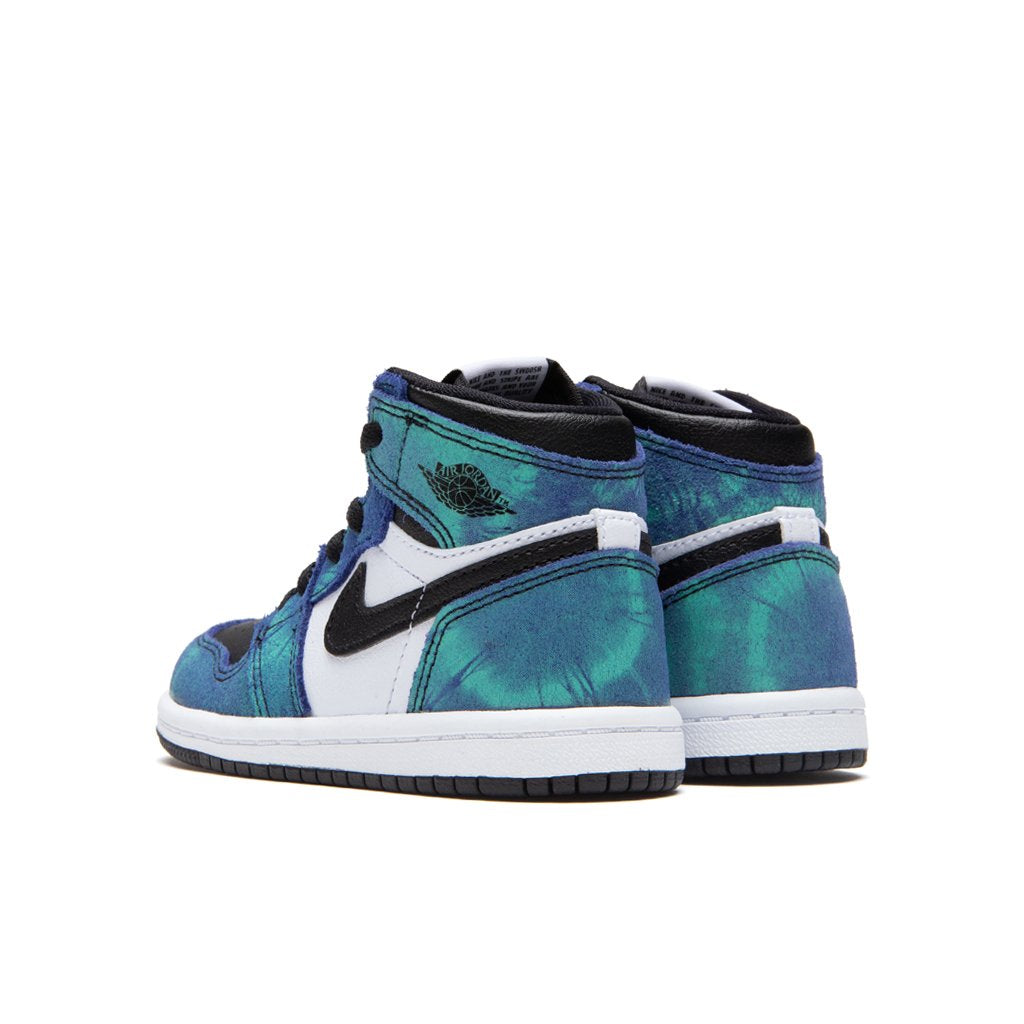 Air Jordan 1 High OG (TD) "Tie-Dye" - White/Black/Aurora Green