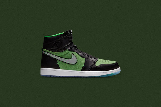Air Jordan 1 High Zoom Air Jordan "Zen Green" - Black/Tomatillo/Rage Green