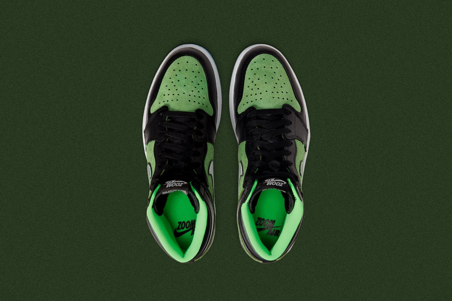 Air Jordan 1 High Zoom Air Jordan "Zen Green" - Black/Tomatillo/Rage Green