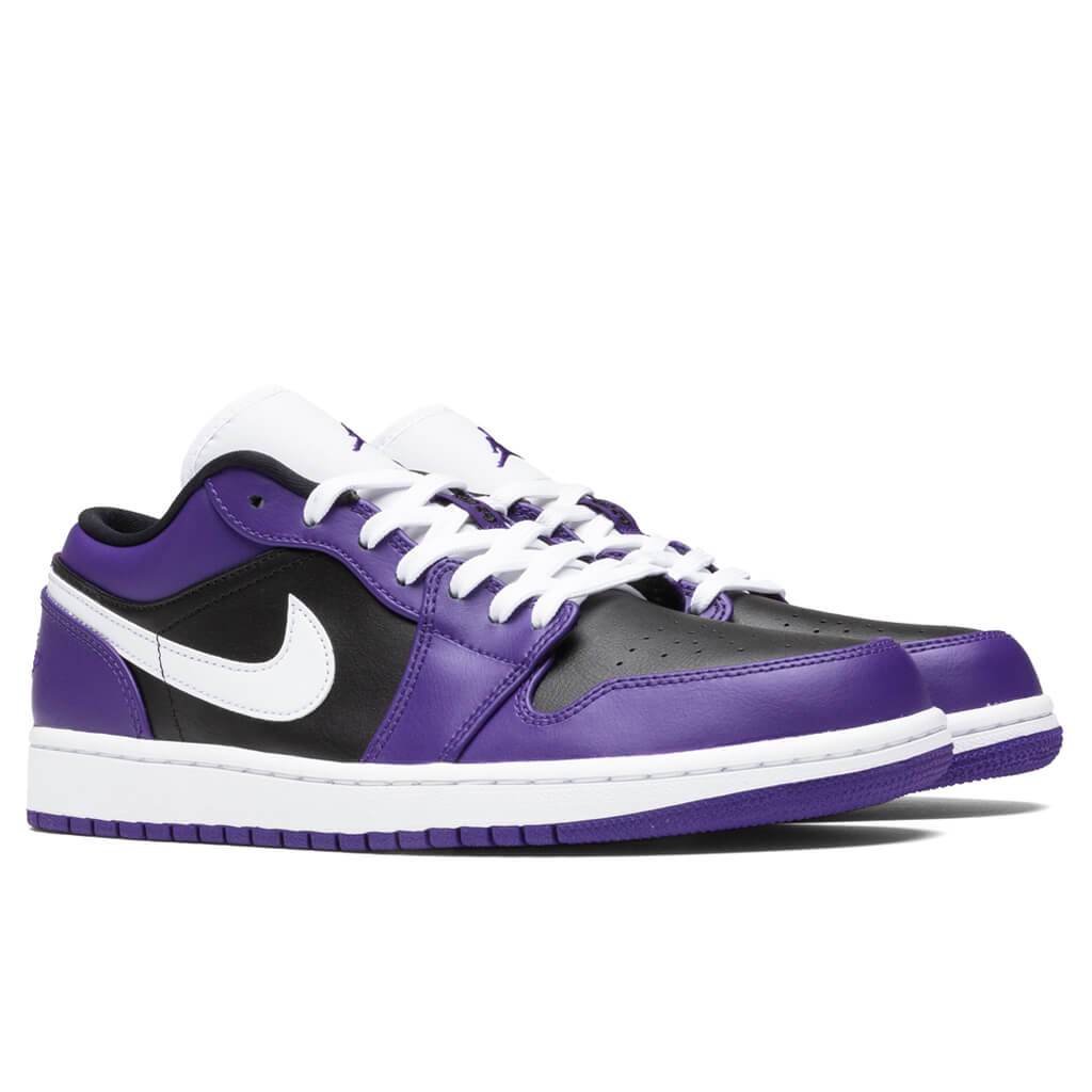 Air Jordan 1 Low - Court Purple/White/Black