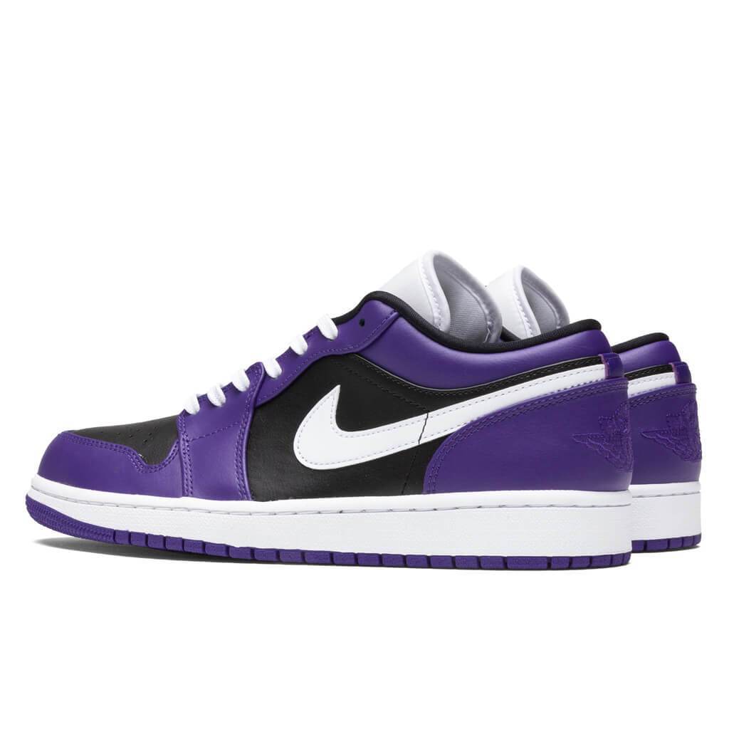 Air Jordan 1 Low - Court Purple/White/Black