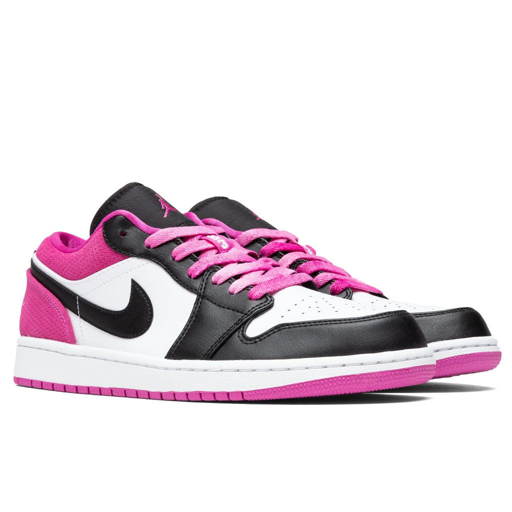 Air Jordan 1 Low SE - Black/Active Fuchsia/White