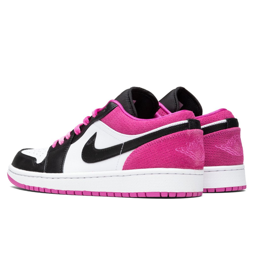 Air Jordan 1 Low SE - Black/Active Fuchsia/White