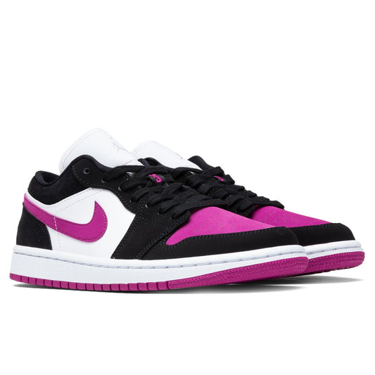 Women's Air Jordan 1 Low - Black/Cactus Flower