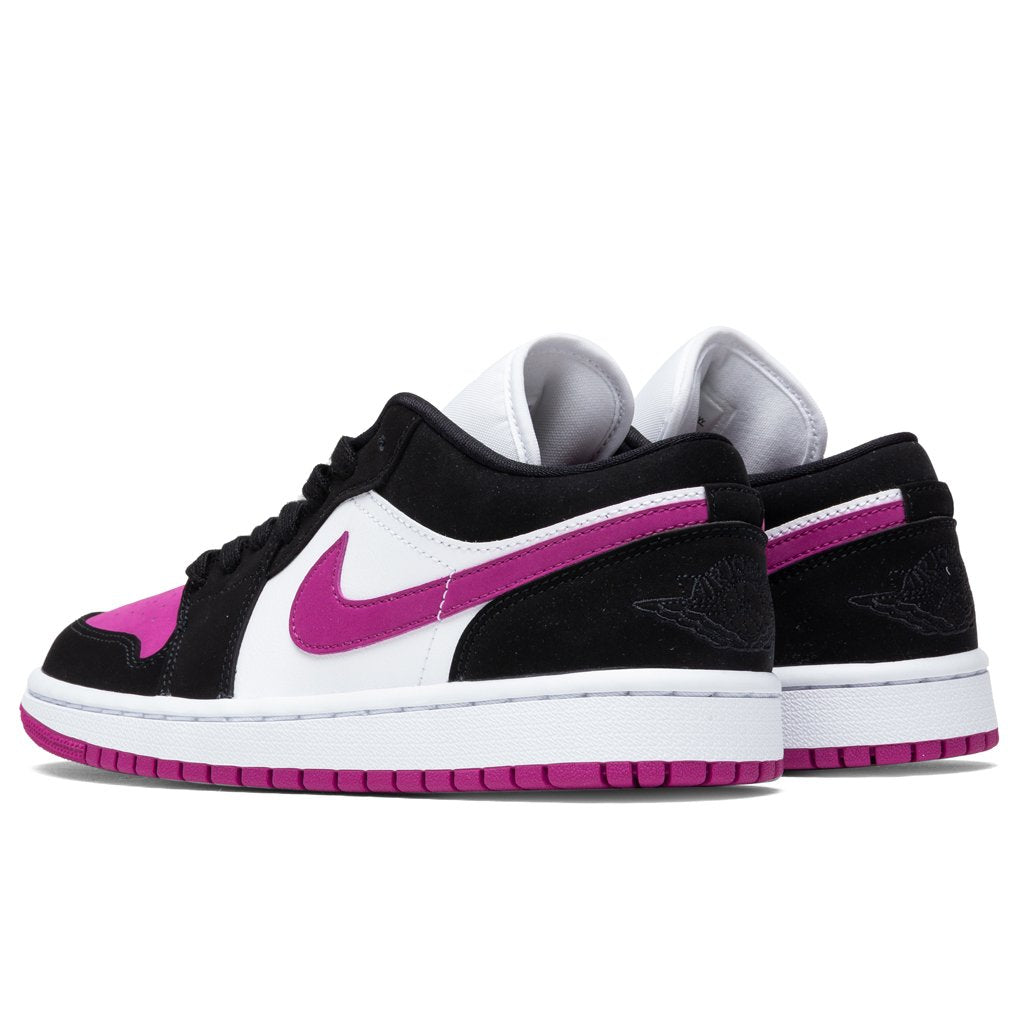 Women's Air Jordan 1 Low - Black/Cactus Flower