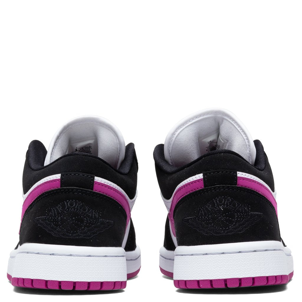 Women's Air Jordan 1 Low - Black/Cactus Flower