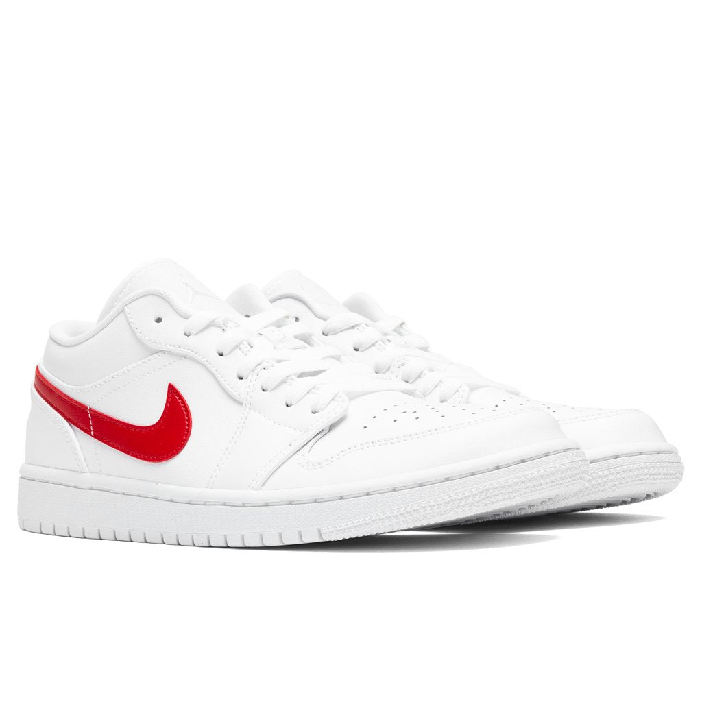 Women's Air Jordan 1 Low - White/University Red