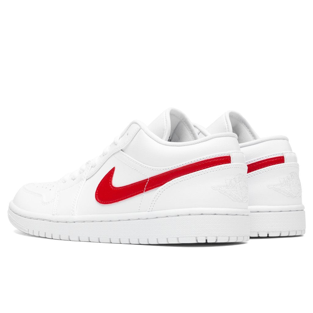 Women's Air Jordan 1 Low - White/University Red