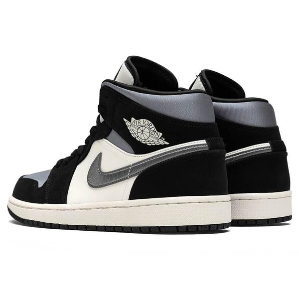 Air Jordan 1 Mid SE - Black/Smoke Grey/Sail