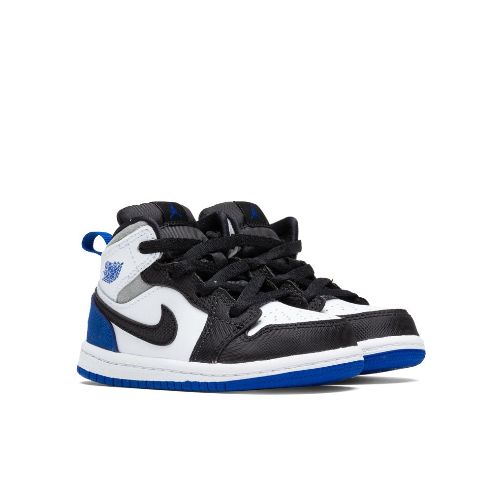 Air Jordan 1 Mid SE (TD) - White/Hyper Royal