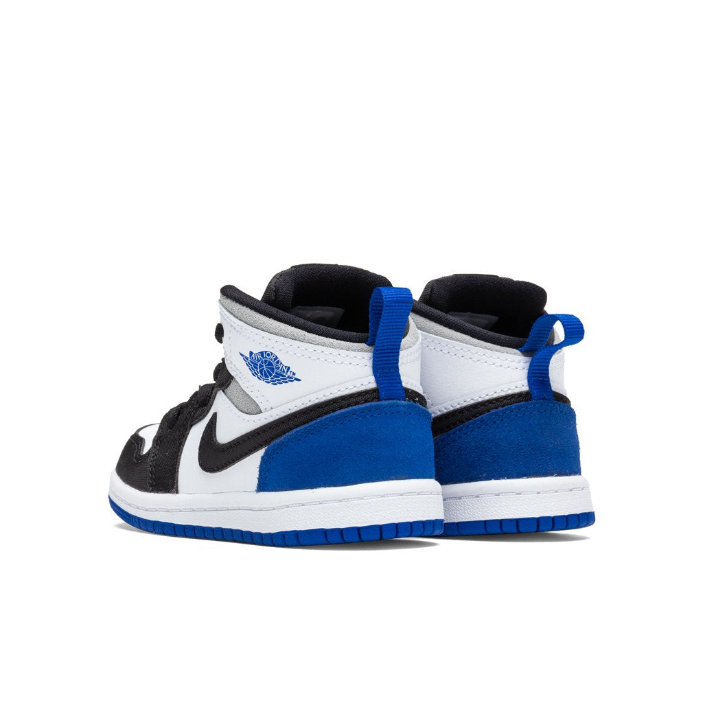 Air Jordan 1 Mid SE (TD) - White/Hyper Royal