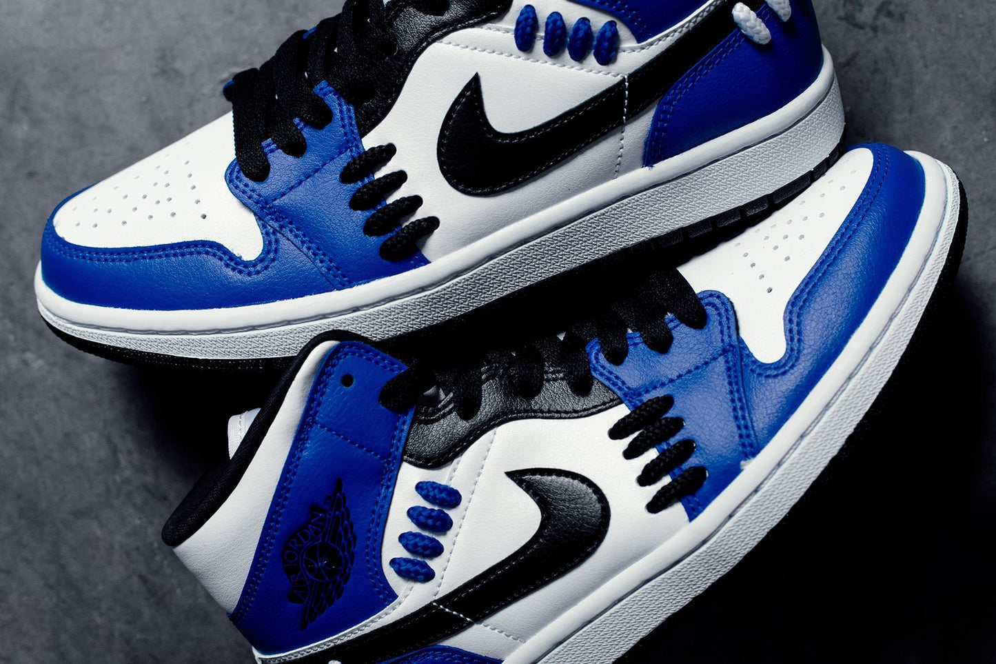 Air Jordan 1 Mid SE Women's - Game Royal/Black