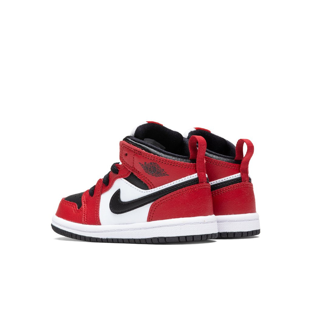 Air Jordan 1 Mid (TD) - Black/Gym Red