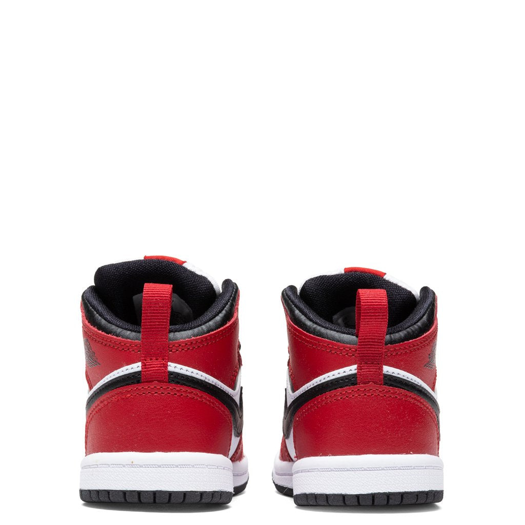 Air Jordan 1 Mid (TD) - Black/Gym Red