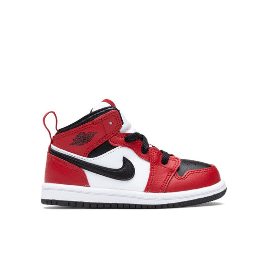 Air Jordan 1 Mid (TD) - Black/Gym Red