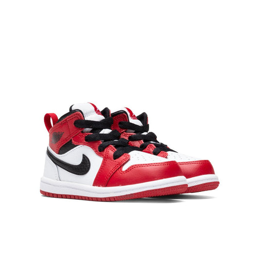Air Jordan 1 Mid (TD) - White/Gym Red