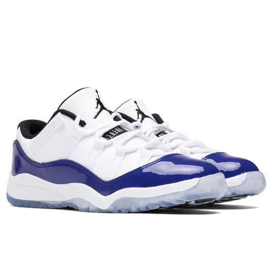 Air Jordan 11 Retro Low (PS) - White/Black/Concord