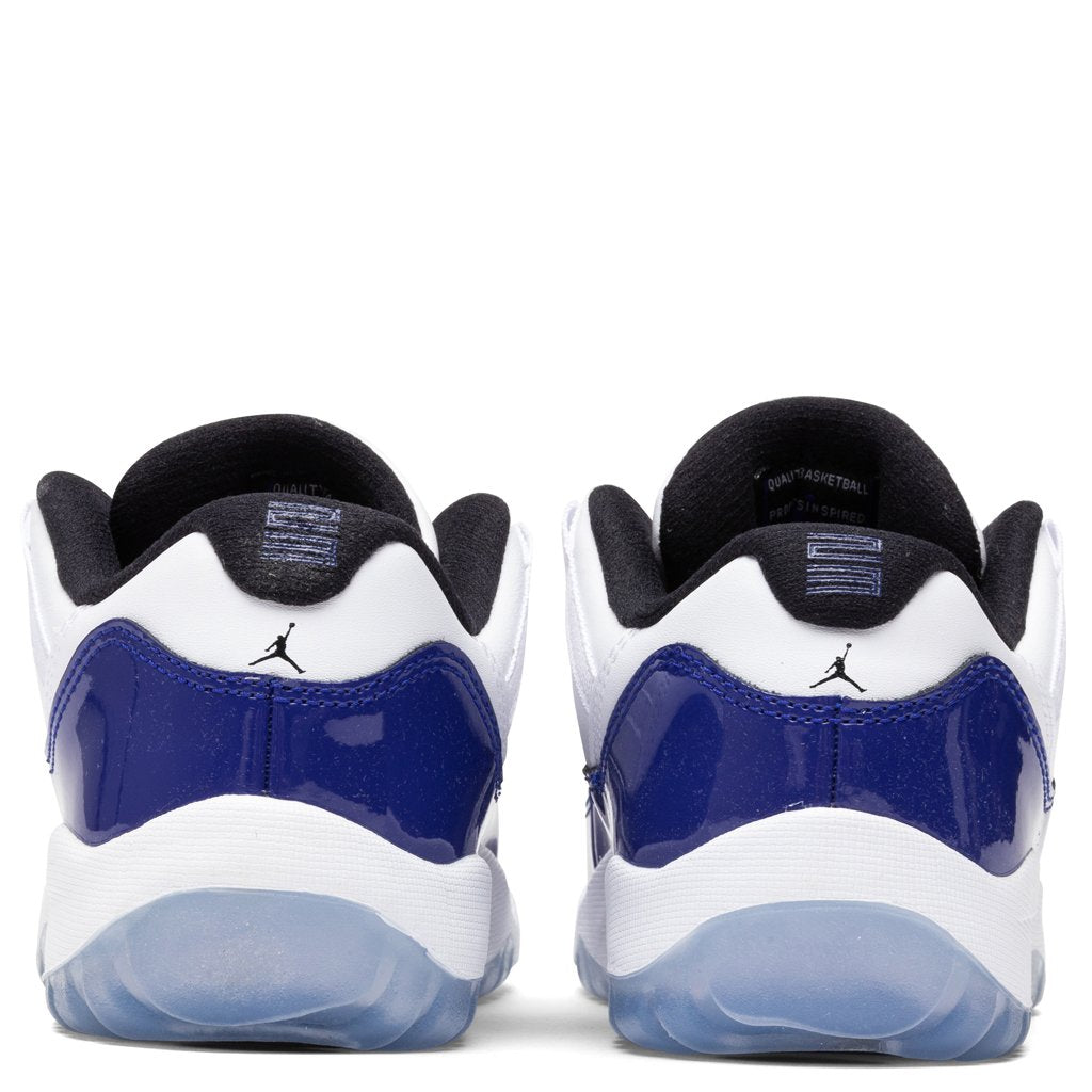 Air Jordan 11 Retro Low (PS) - White/Black/Concord