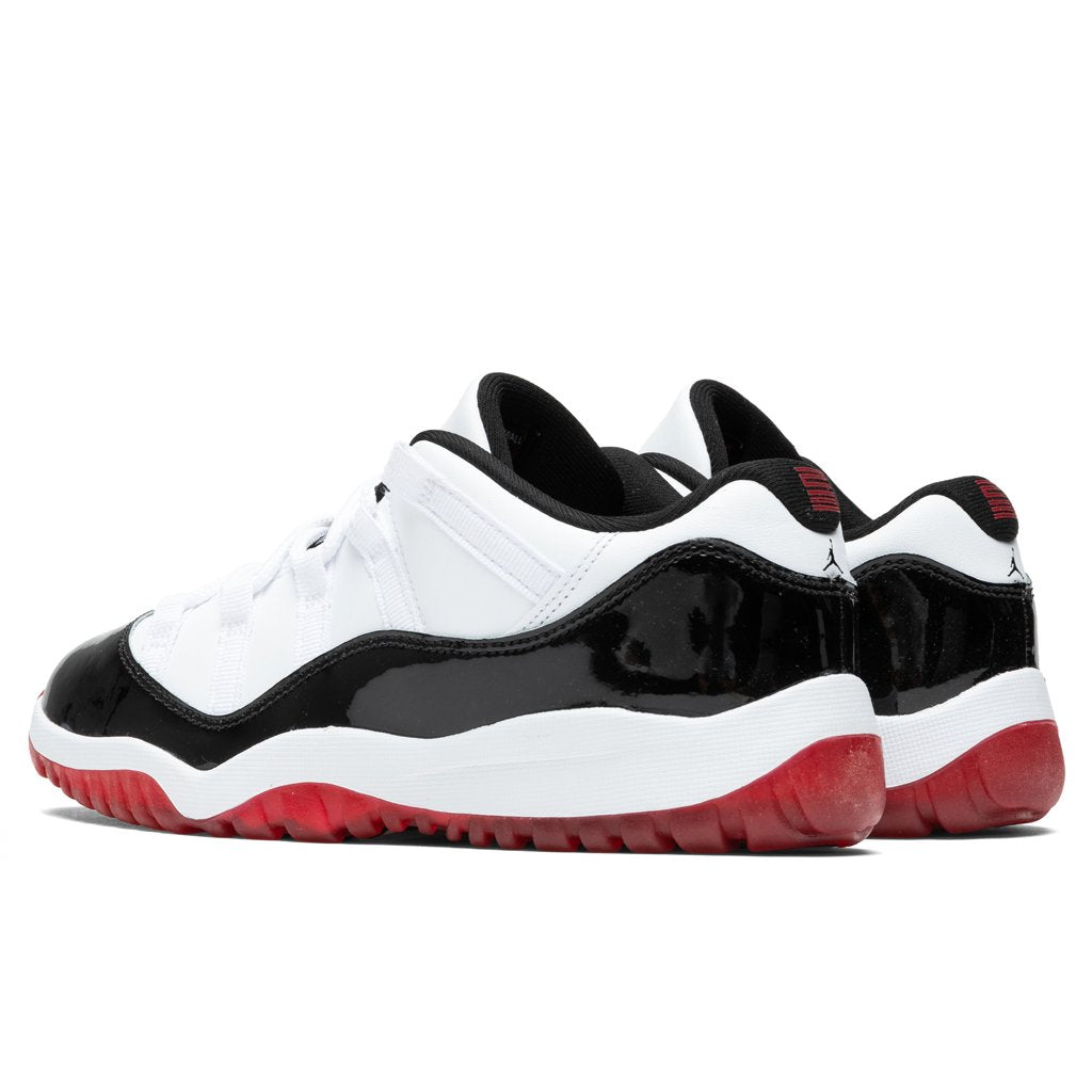 Air Jordan 11 Retro Low (PS) - White/University Red/Black/True Red