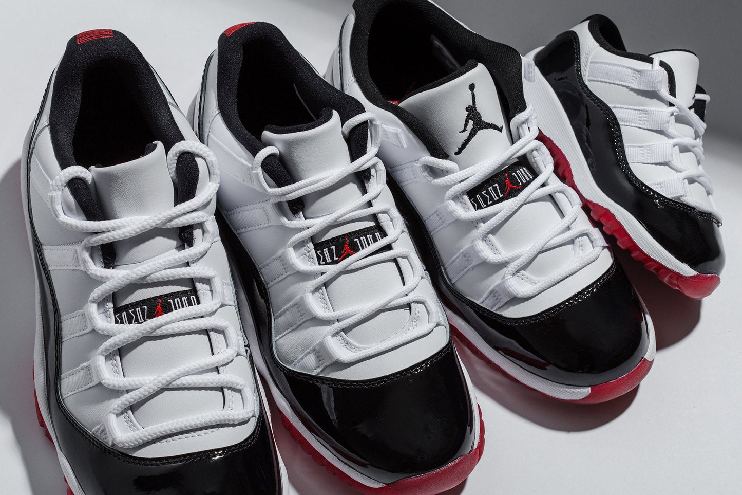 Air Jordan 11 Retro Low (TD) - White/University Red/Black/True Red