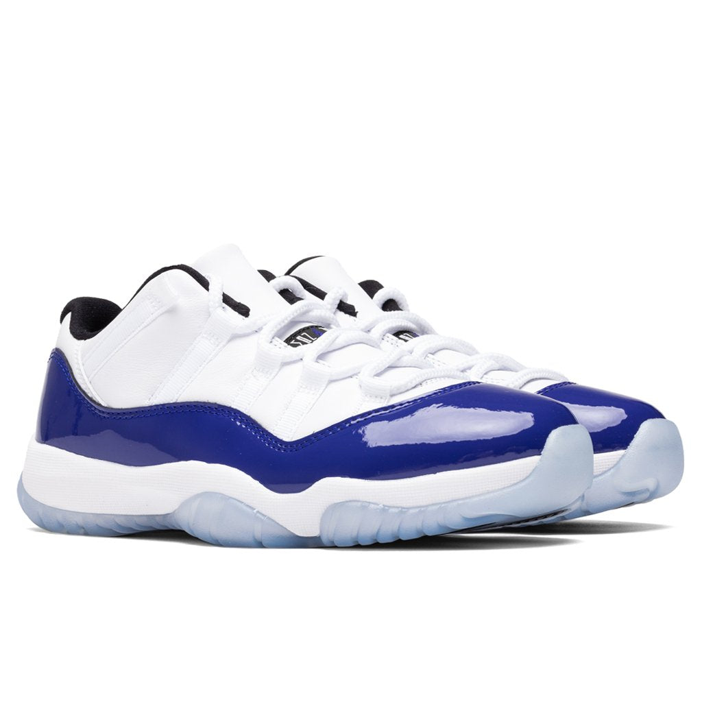 Women's Air Jordan 11 Retro Low "Concord" - White/Black/Concord