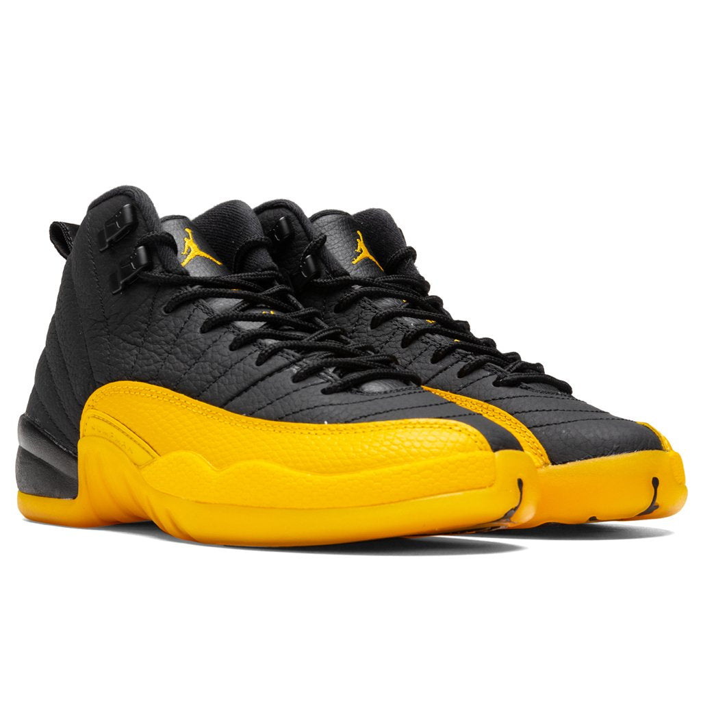 Air Jordan 12 Retro (GS) - Black/University Gold