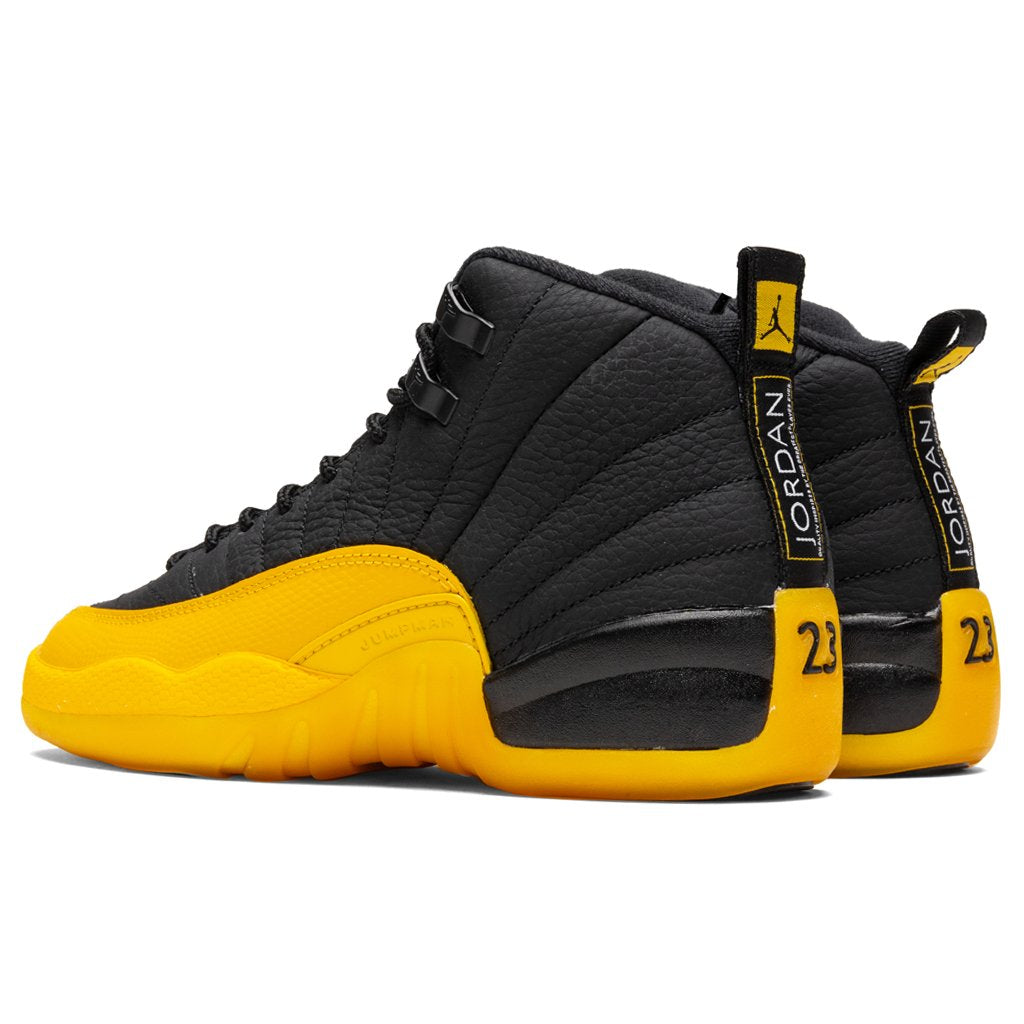 Air Jordan 12 Retro (GS) - Black/University Gold