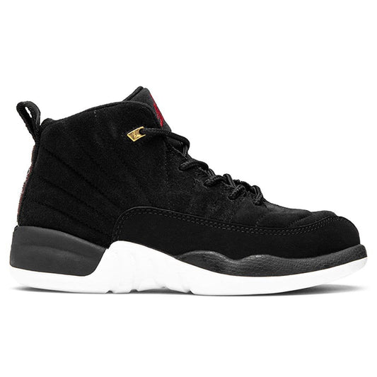 Air Jordan 12 Retro (PS) - Black/Taxi