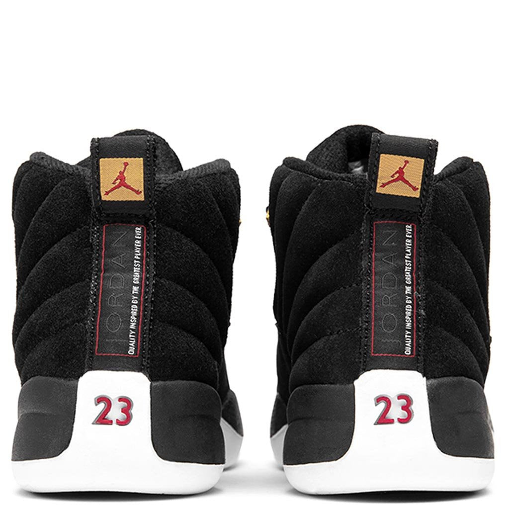 Air Jordan 12 Retro (PS) - Black/Taxi