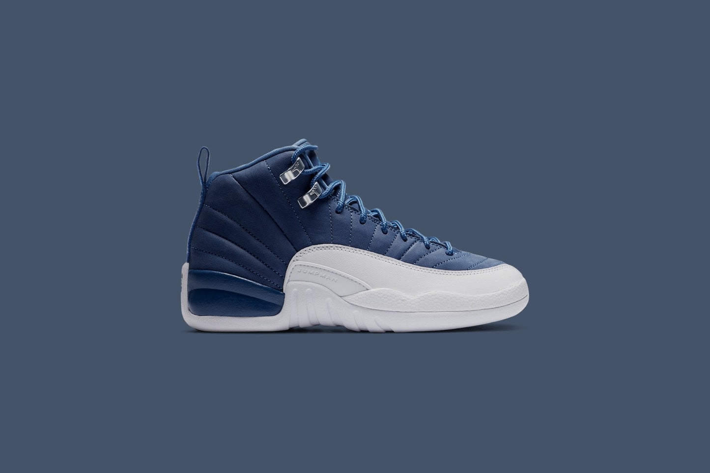Air Jordan 12 Retro SE (GS) - Stone Blue/Legend Blue