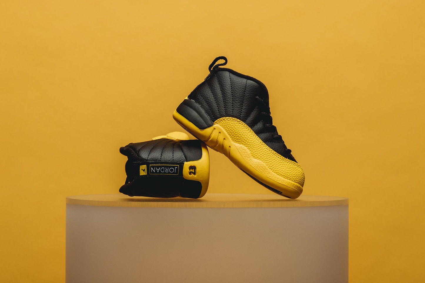 Air Jordan 12 Retro (TD) - Black/University Gold