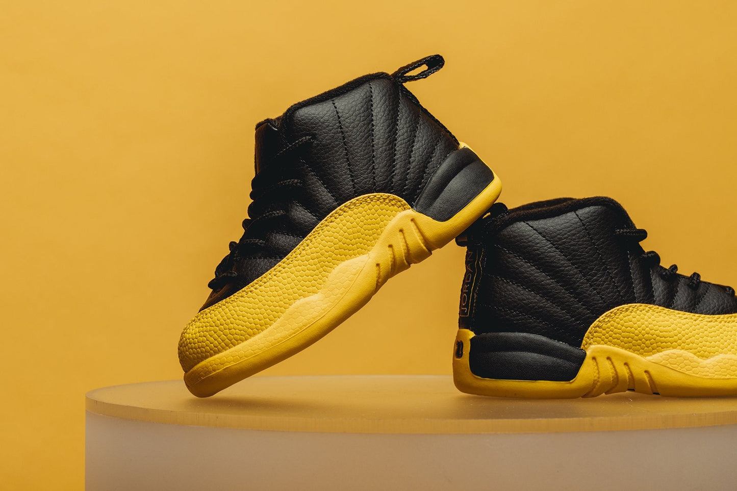 Air Jordan 12 Retro (TD) - Black/University Gold
