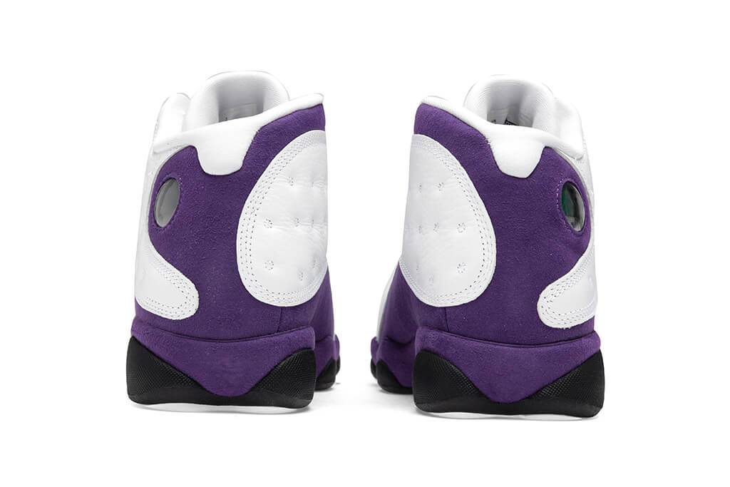 Air Jordan 13 Retro "Lakers" - White/Black/Court Purple/University Gold