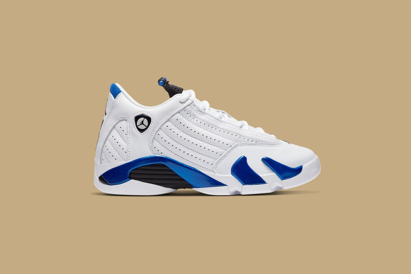 Air Jordan 14 Retro (GS) - White/Hyper Royal