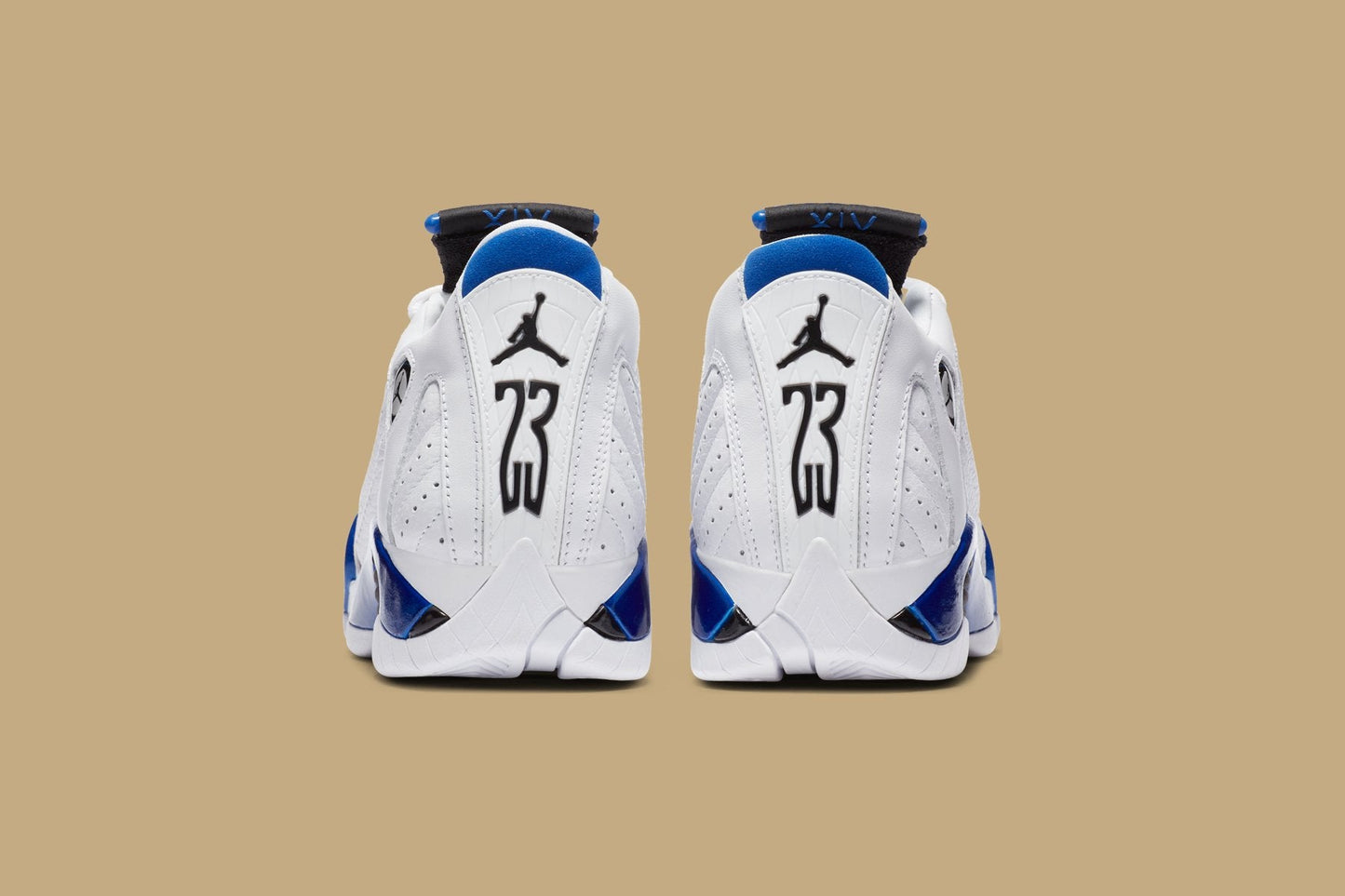 Air Jordan 14 Retro (GS) - White/Hyper Royal